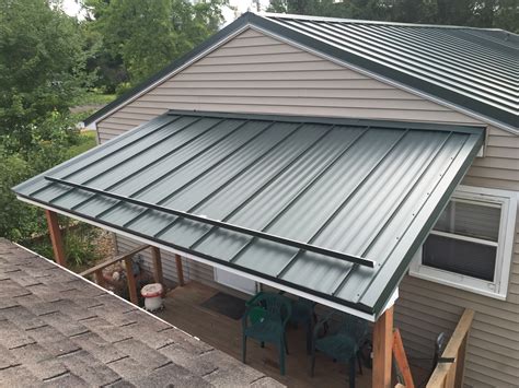 standing seam metal roof gutters